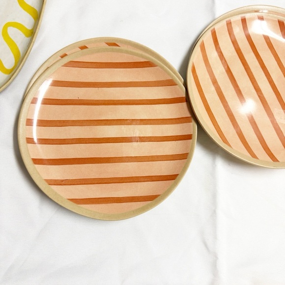 Threshold Lobster and Stripes Serveware Set - Yellow, Red, Tan - Picture 3 of 6